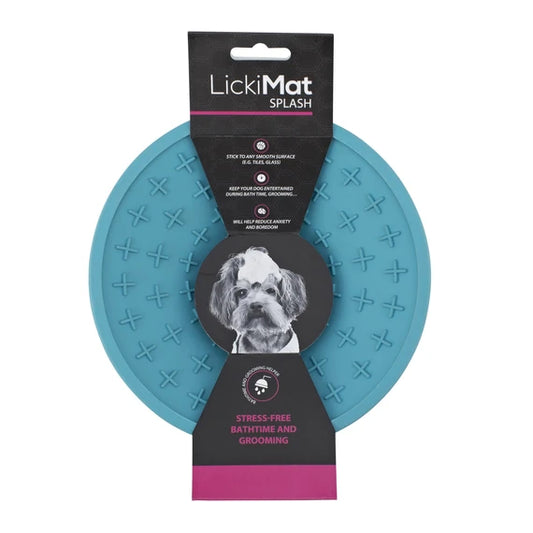 LickiMat Splash Suction Lick Mat – Turquoise – additional product view