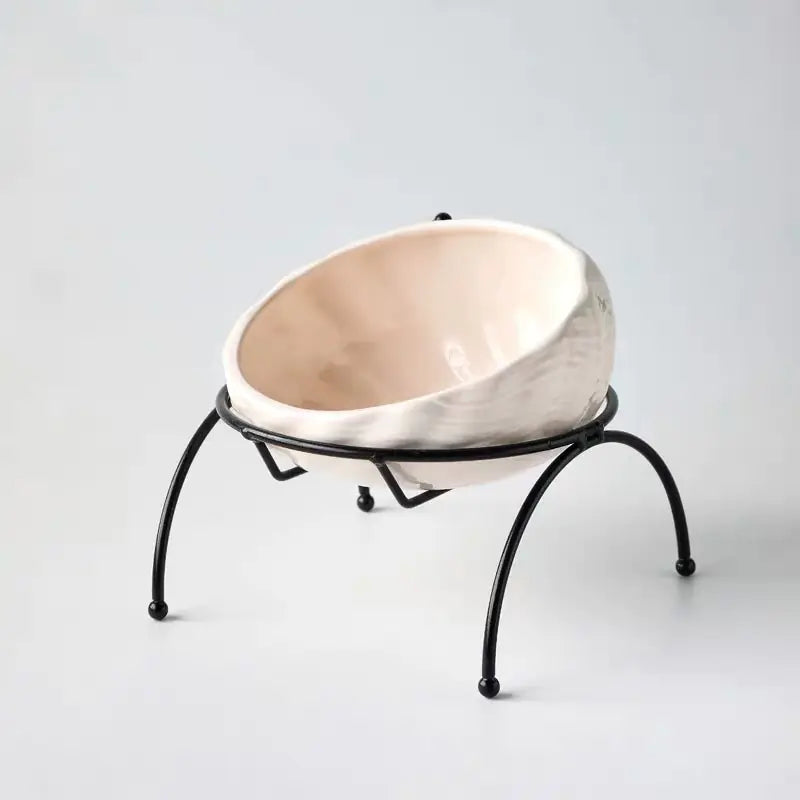 Elevated Comfort Bowl Stylish Raised Feeder for Cats and Dogs