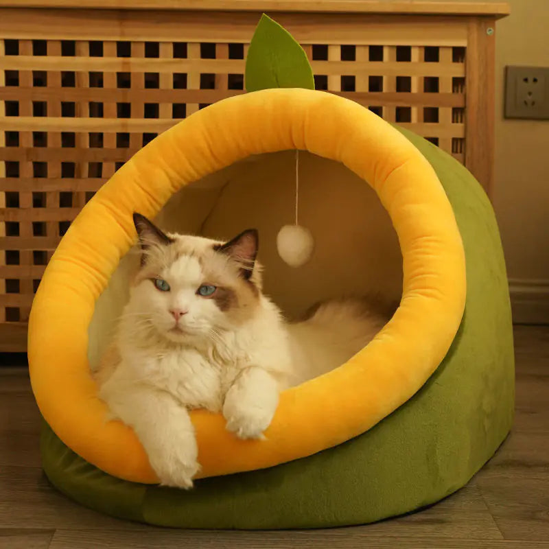 Cozy Nook Bed Snug Hideaway for Cats and Small Dogs
