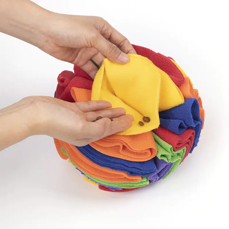 Snuffle Ball for Dogs – Interactive Treat n Enrichment Toy