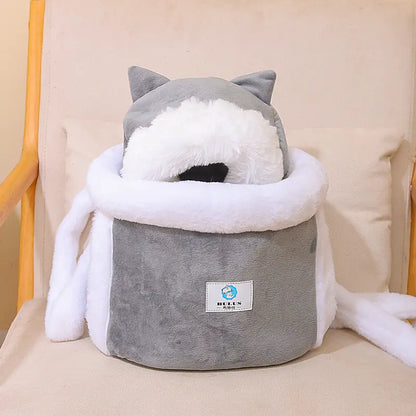 Cute Cat Backpack n Indoor Cat Bed Combo