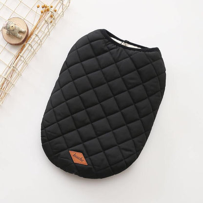 Quilted Dog Vest – Warm Cotton Jacket for Small to Medium Dogs