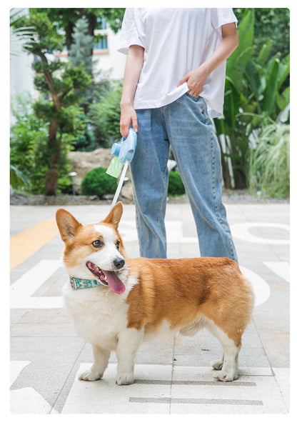 Retractable Dog Leash with Light