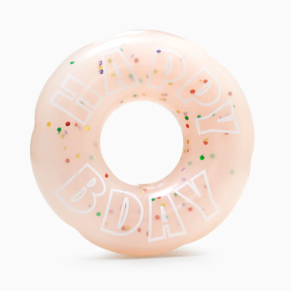HugSmart Yappy Birthday TPR Donut Dog Toy – product view