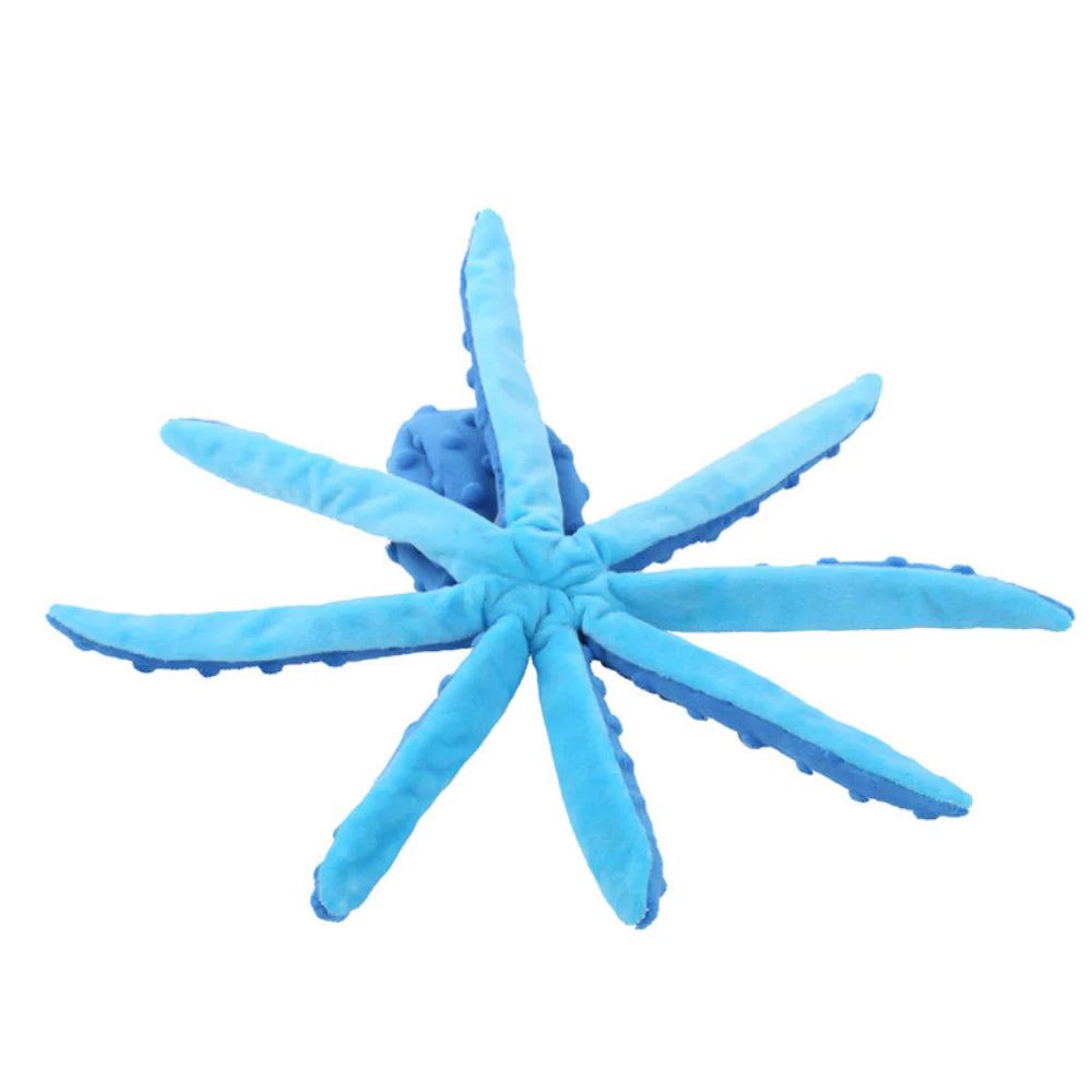 Octopus Dog Toy – Interactive Bite-Resistant Plush for Playful Pets