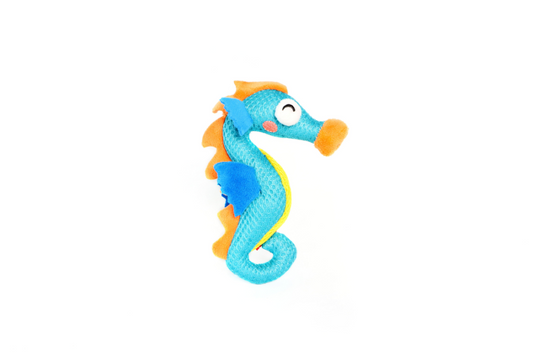 GiGwi Dental Mesh Catnip Seahorse Cat Toy – additional product view