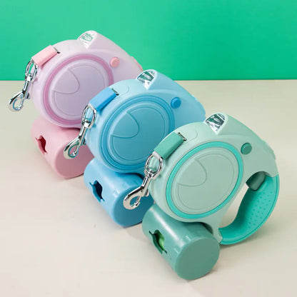 Retractable Dog Leash with Light