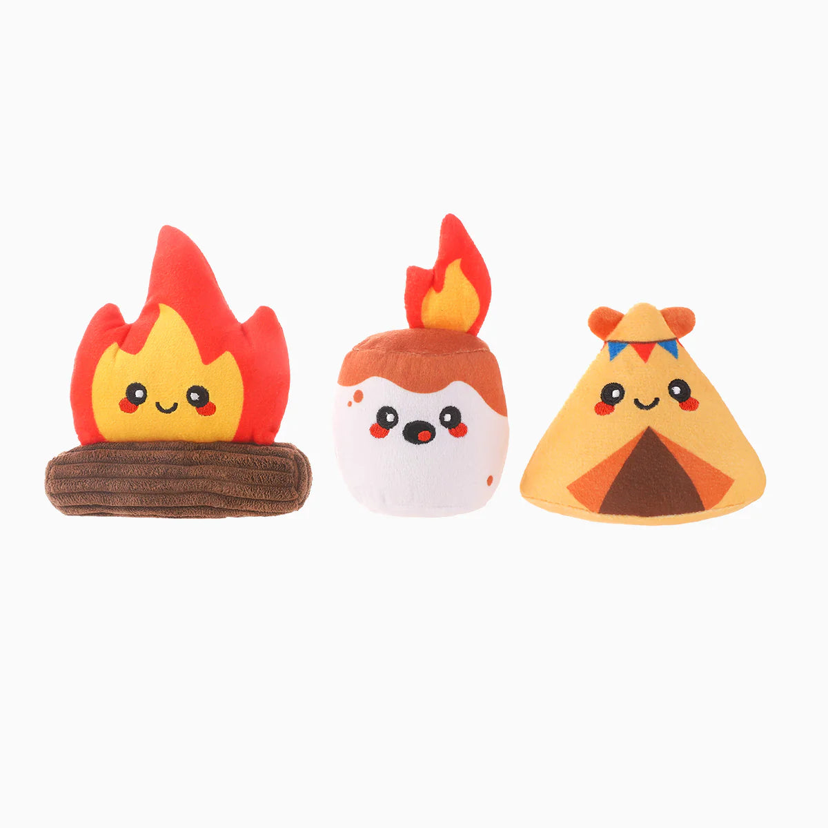HugSmart Camping Pups Camp Hound Dog Toys – product view