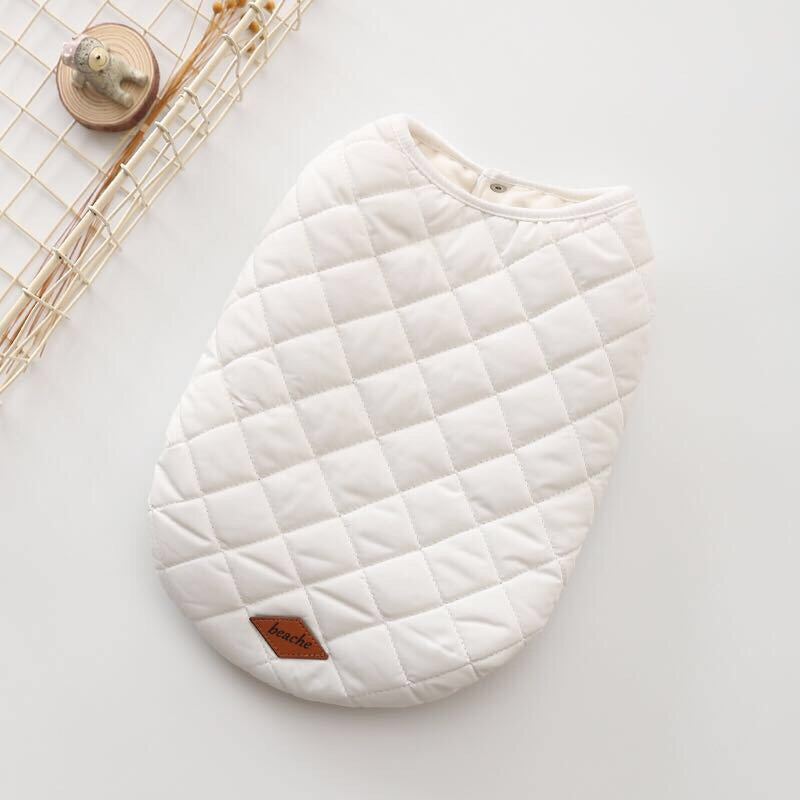 Quilted Dog Vest – Warm Cotton Jacket for Small to Medium Dogs