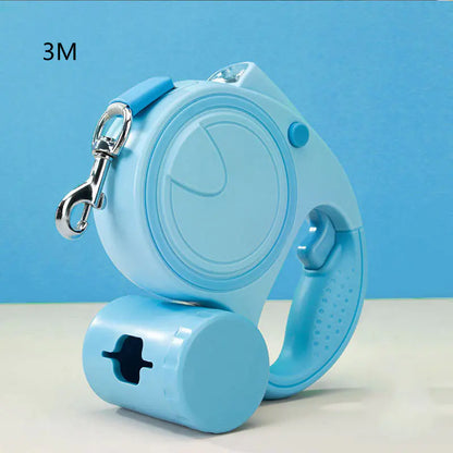 Retractable Dog Leash with Light