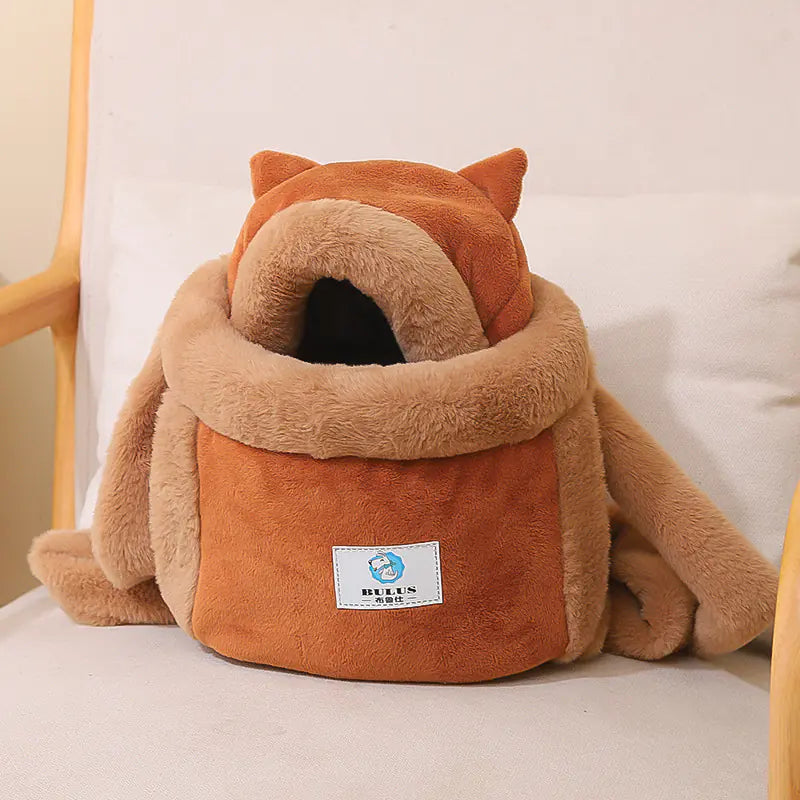 Cute Cat Backpack n Indoor Cat Bed Combo