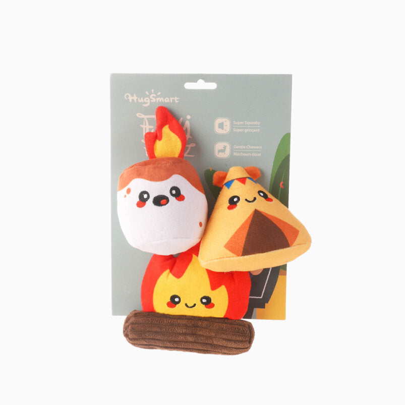 HugSmart Camping Pups Camp Hound Dog Toys – additional product view